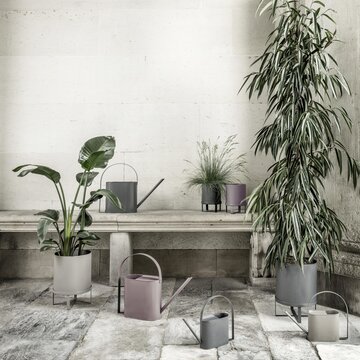 Ferm Living Bau kukkaruukut ja kastelukannut