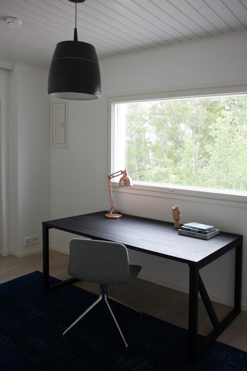 Työhuone kohteessa Villa Muurame, Asuntomessut 2014 Jyväskylä