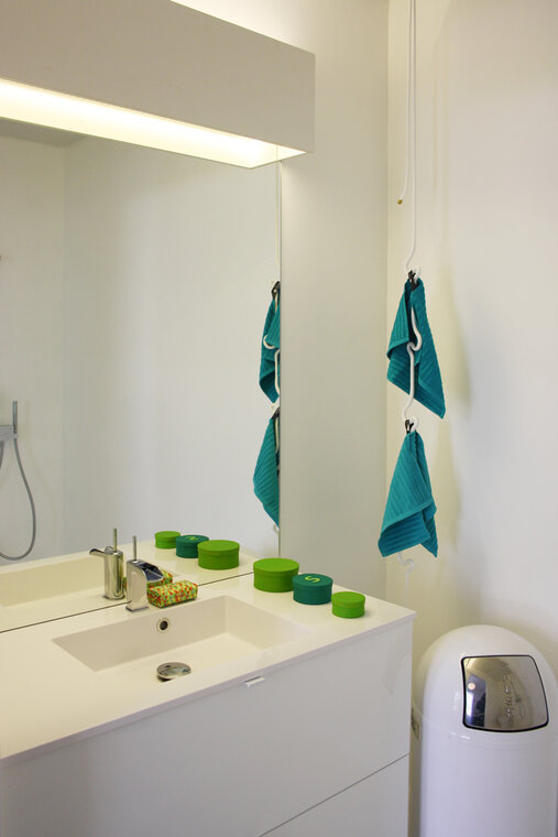 Kylpyhuone kohteessa Talo Luck, Asuntomessut 2014 Jyväskylä