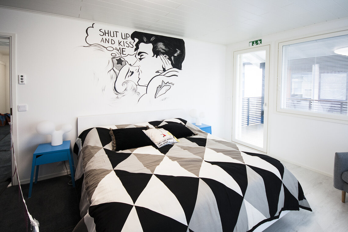 Makuuhuone kohteessa Deko 192, Asuntomessut 2015 Vantaa