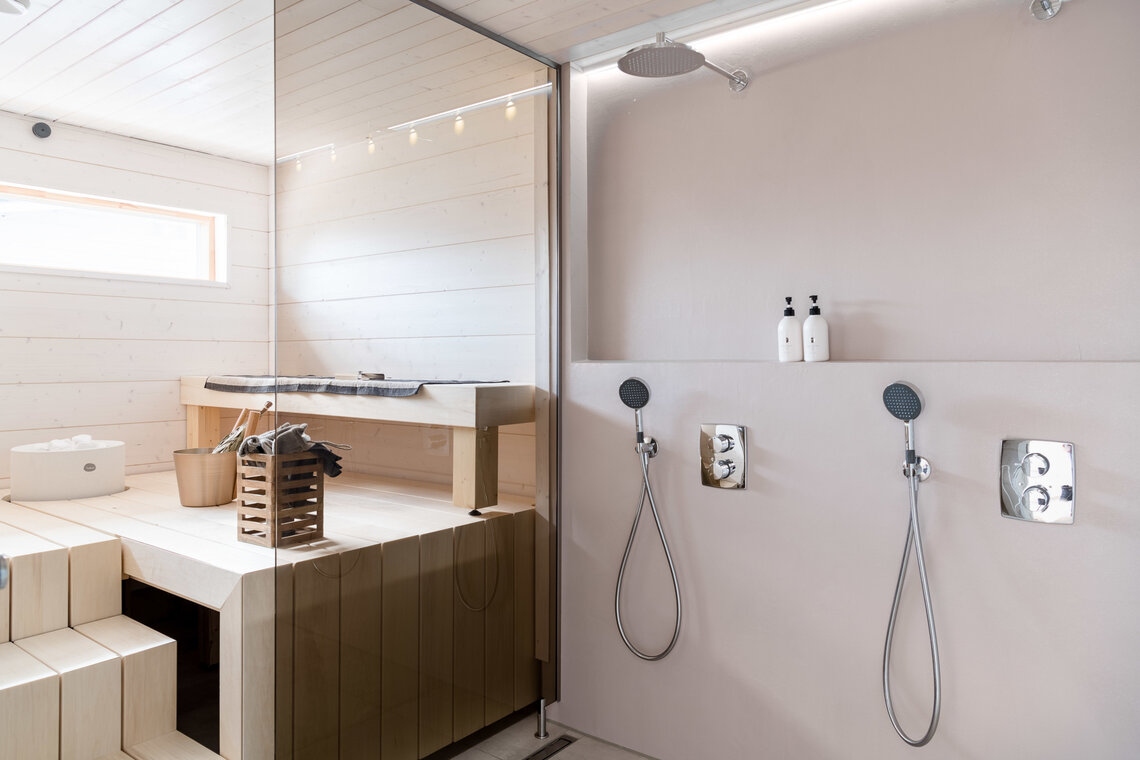 Kylpyhuone kohteessa Villa Hohde | Asuntomessut 2018 Pori