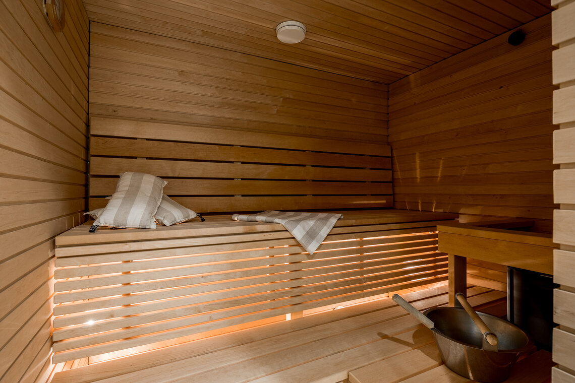 Kerrostalokodin viihtyisä sauna