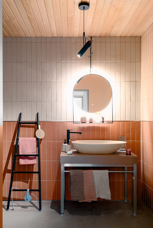 Kylpyhuone kohteessa Trendikoti | Asuntomessut 2019 Kouvola