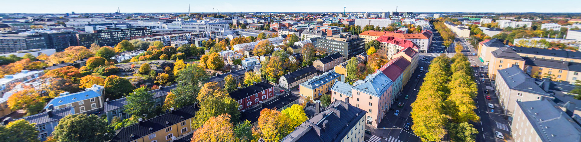 View of Vallila, Helsinki