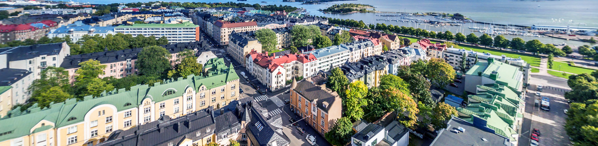 View of Ullanlinna, Helsinki