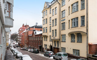 Kauniita kaupunkikoteja rauhallisessa Ullanlinnassa