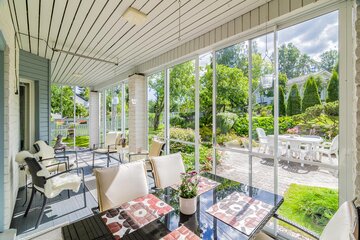 Lasitettu terassi on kuin toinen olohuone
